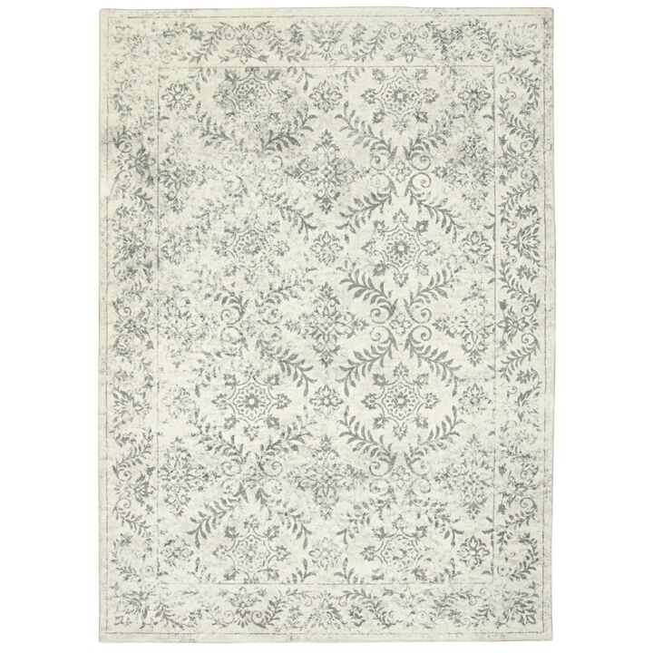 Roxy 2816 Grey Portica Area Rug, Size - 7'6 x 10'