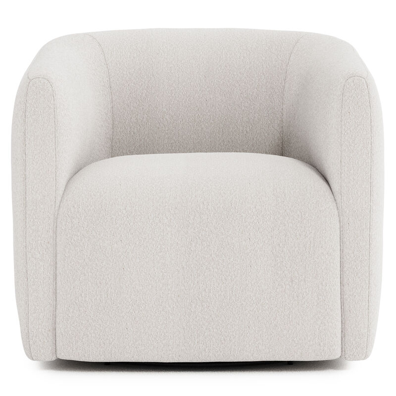 Aline Fabric Swivel Chair image number 2