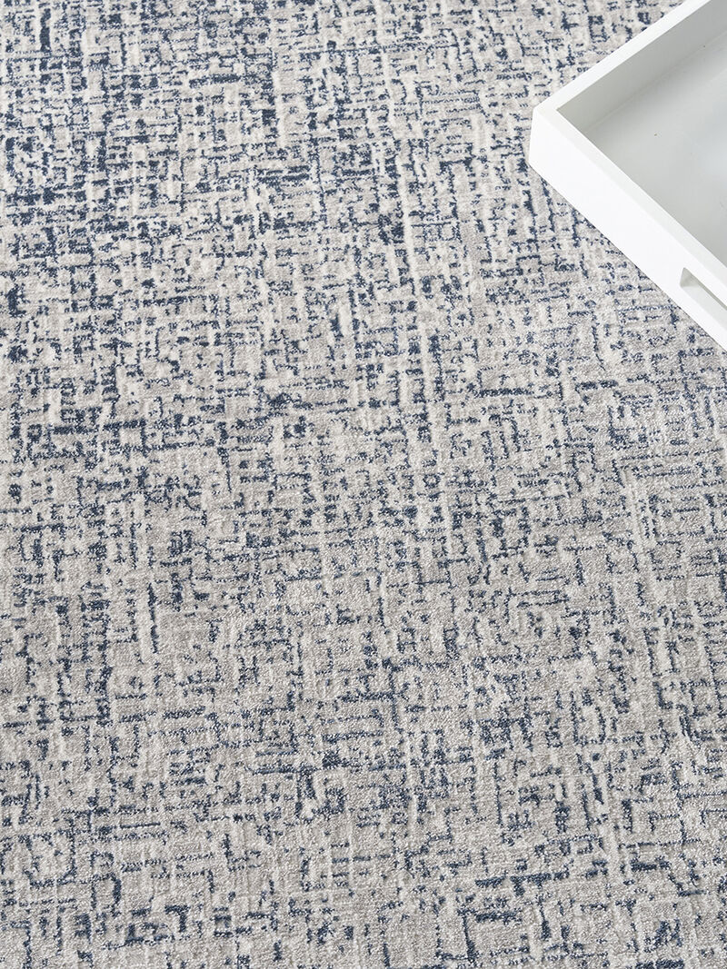 Grand Street GRN03 Ivory/Blue 9' x 12' Rug