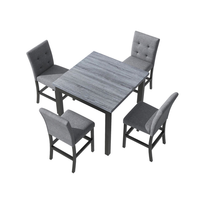 Streamdale 5-Piece Counter Height Dining Set image number 7