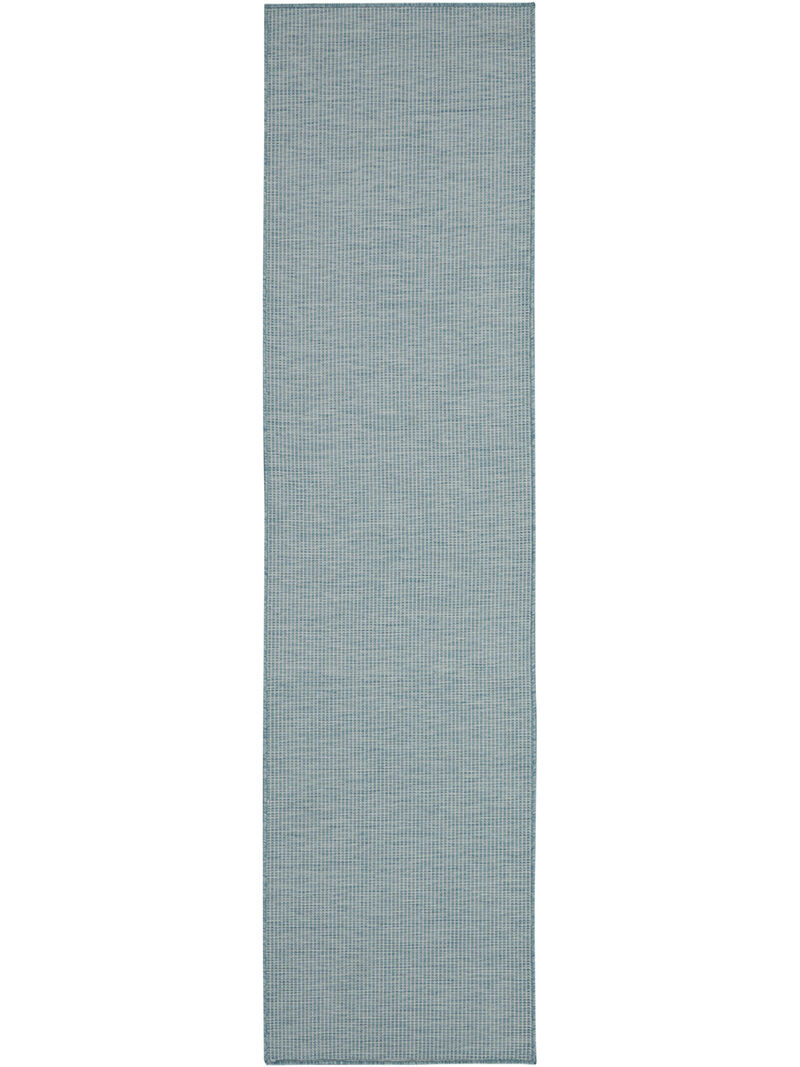 Positano POS01 Aqua 2' x 6' Rug image number 0