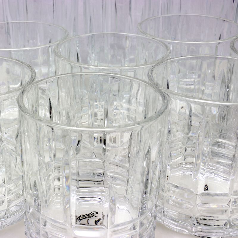 Gibson Home Jewelite 16 Piece Tumbler and Double Old Fashioned Glass Set image number 4