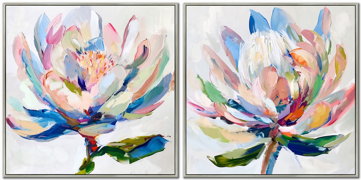 Vibrant Bloom (Set of 2)