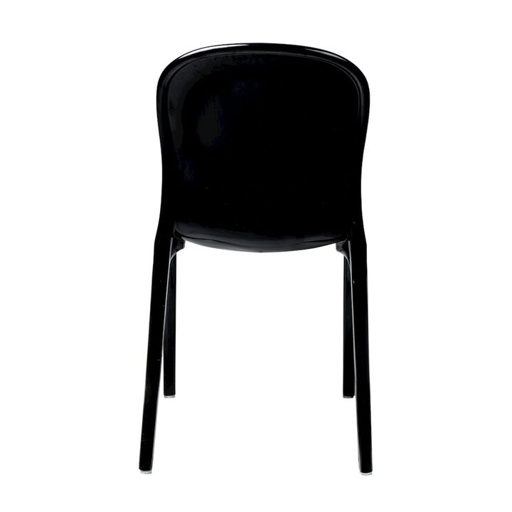 Commerical Seating Products RPC BK Black Genoa Chairs