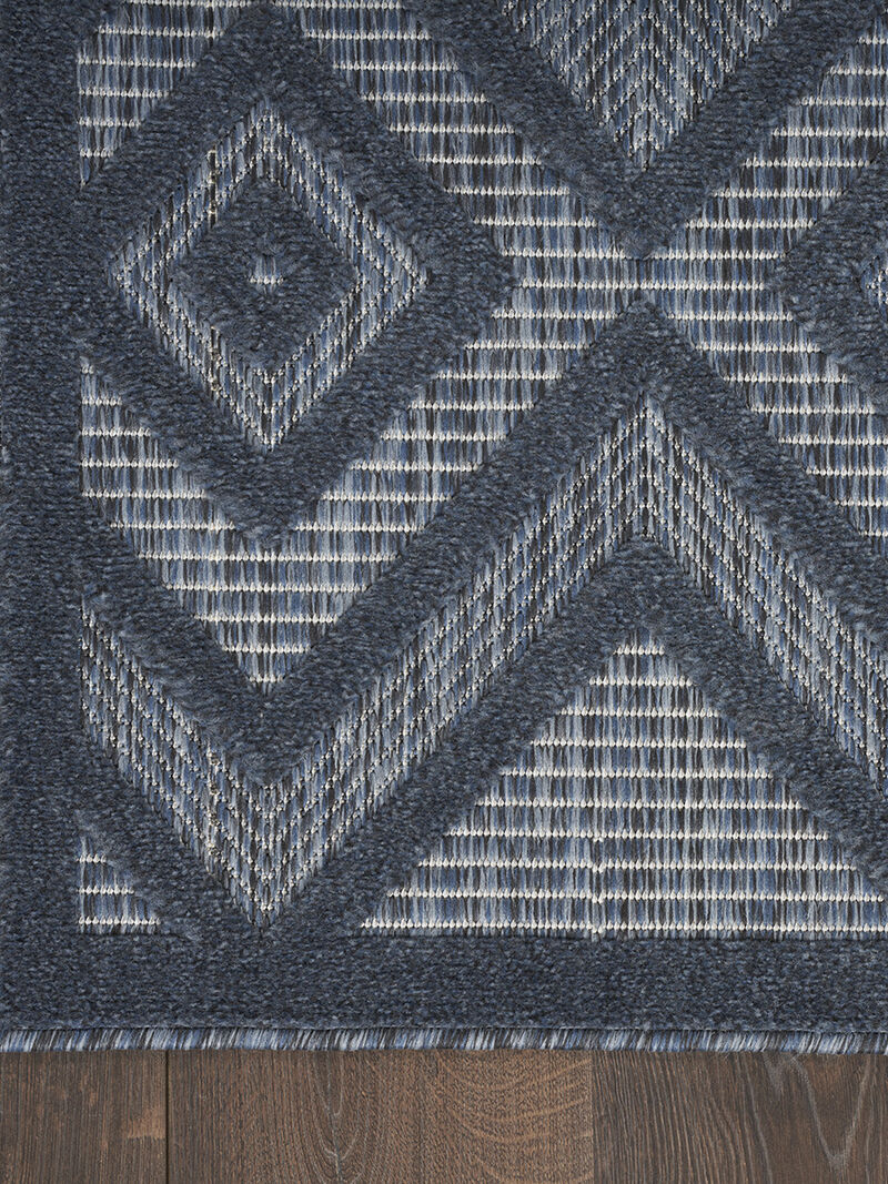 Versatile NRV01 Navy/Blue 4' x 6' Rug