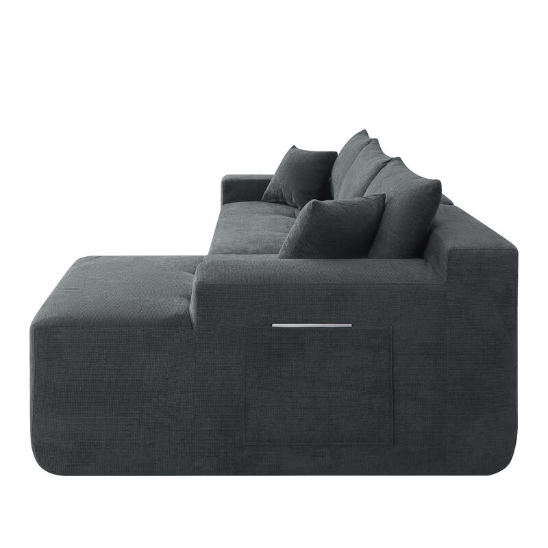 Plizer 85" Cloud Sectional R image number 4