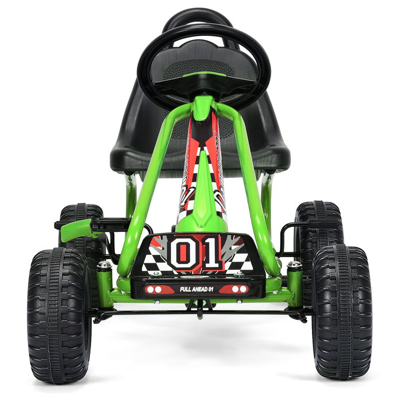 Adjustable Seat Pedal Powered Ride On Car with 4 Wheel Design image number 5
