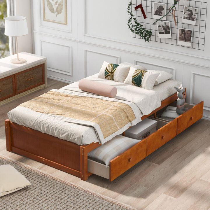 Pilkwa Platform Storage Bed