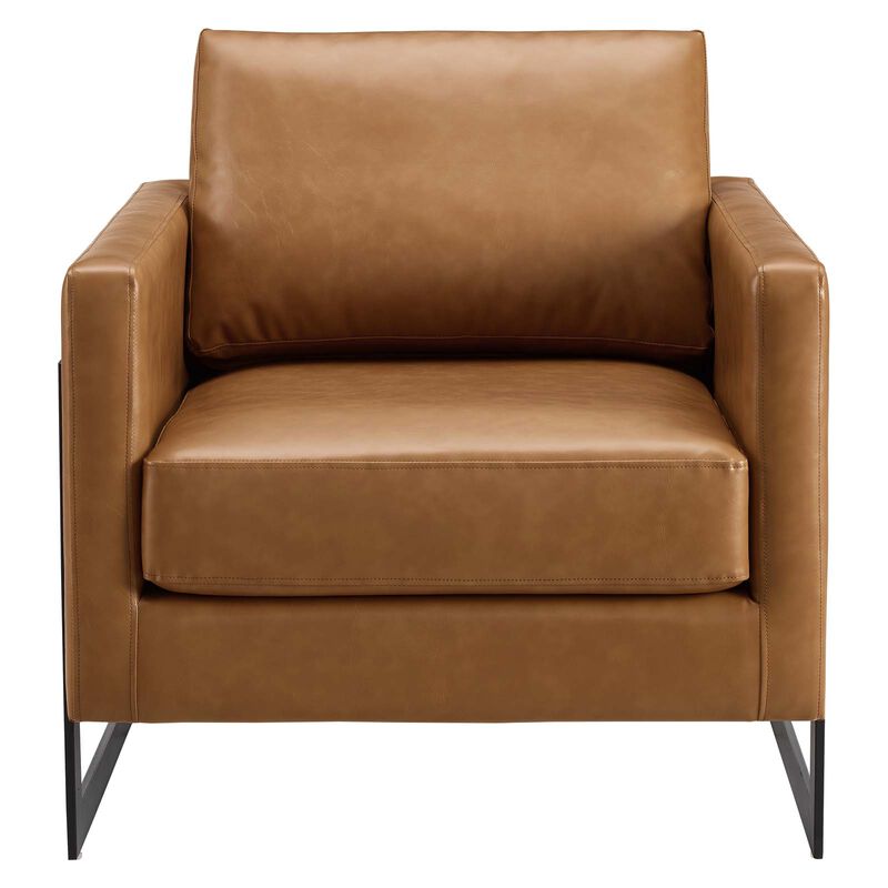 Posse Performance Velvet Accent Chair image number 0
