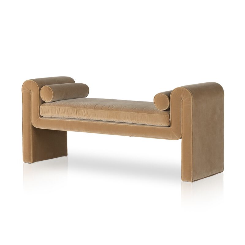 Mitchell Accent Bench, Camel