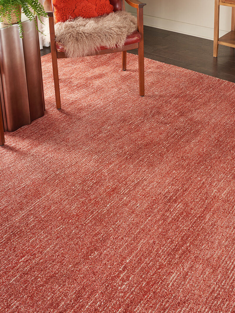 Weston WES01 Brick 9'6" x 13' Rug