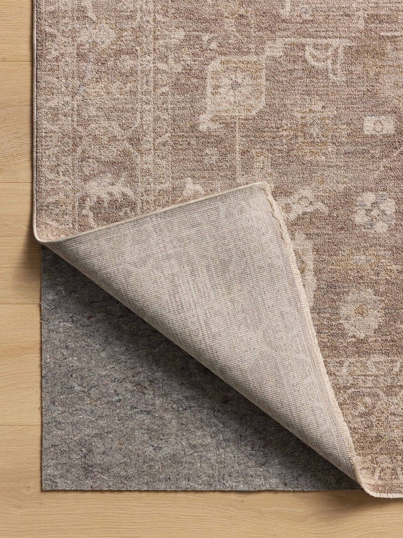 Louisa LOI03 Taupe/Ivory 7'10" x 10' Rug by Chris Loves Julia x Loloi