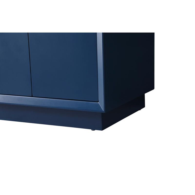 Elegant Kitchen and Bath 30 Inch SIngle Bathroom Vanity In Blue
