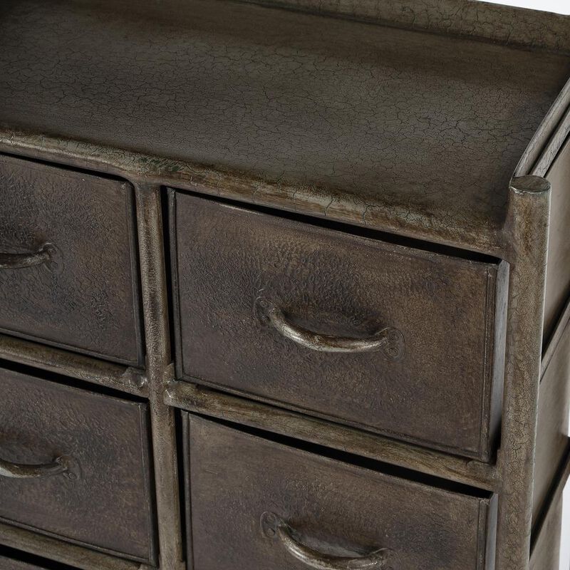 Butler Specialty Company Cameron Industrial Chic Drawer Chest, Bronze