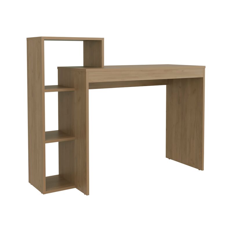 Venetie Desk, 3 Shelves, Light Pine
