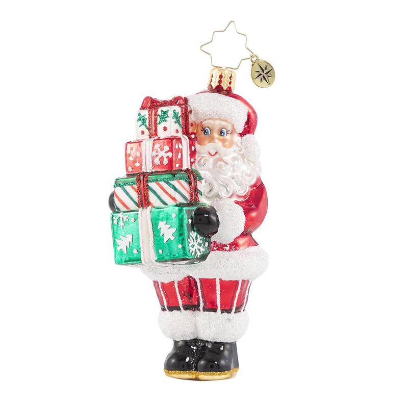 Christopher Radko Time to Celebrate! Glass Christmas Ornament 1020771 image number 1