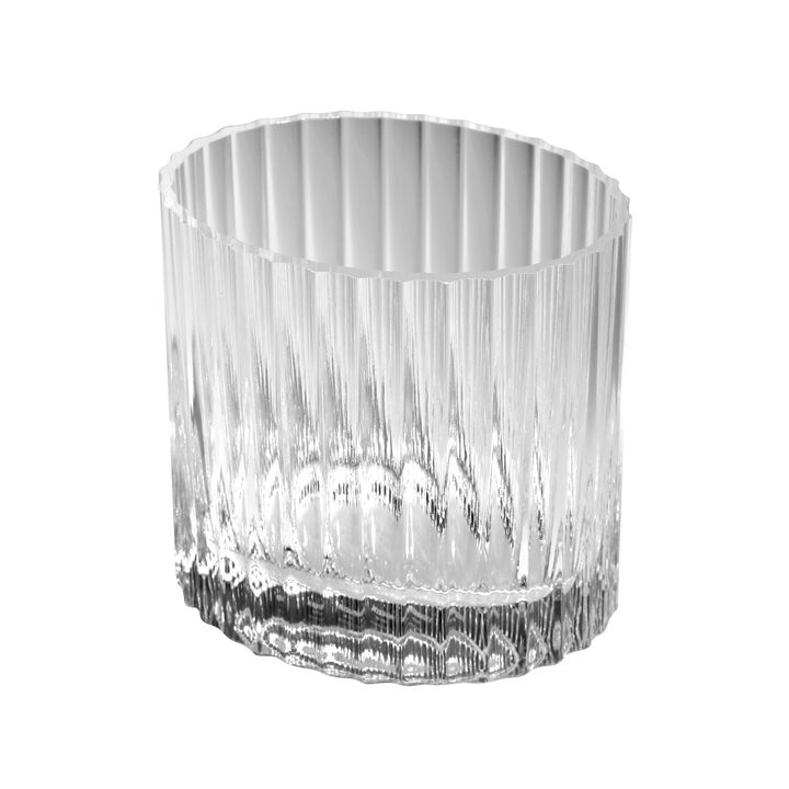 Wine Glasses NASTRI GLASS Transparent Set of 6, H 3.35"