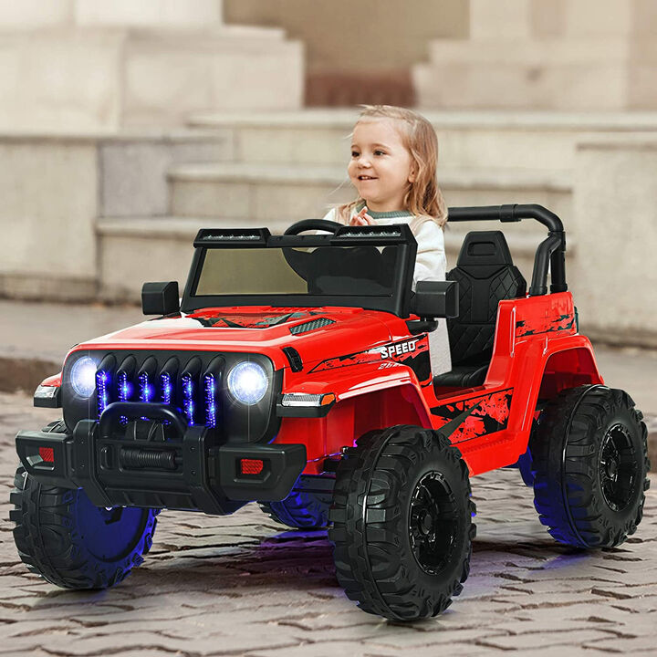 Kids 12V Electric Ride On Car with Remote Control for Outdoor Play