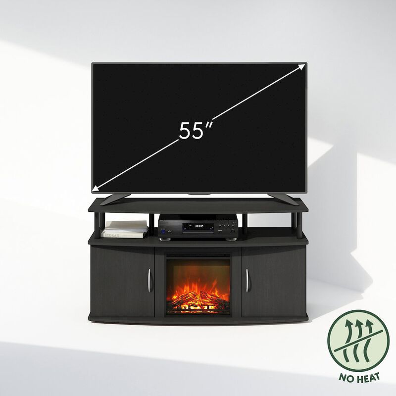 Electric Fireplace TV Stand, Entertainment Center for TV up to 55 Inch
