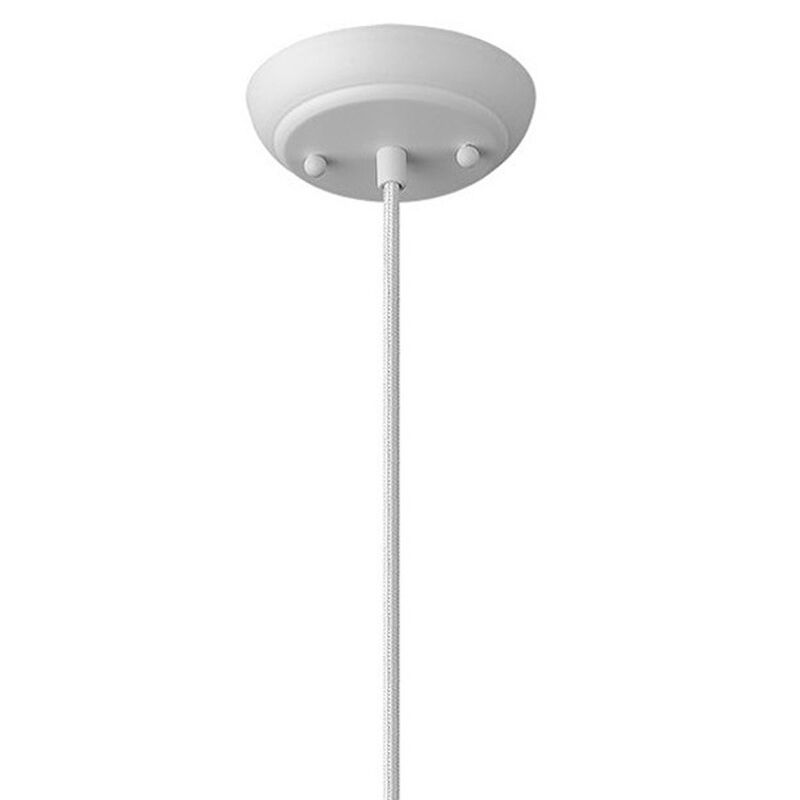 Hivvago Tholos 1-Light White Pendant