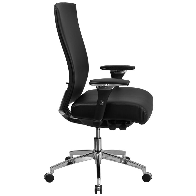 HERCULES Series 24/7 Intensive Use 300 lb. Rated Mesh Multifunction Ergonomic Office Chair with Seat Slider image number 7