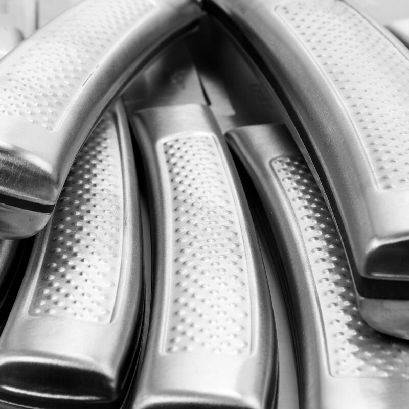 Oster Wellisford 14 Piece Stainless Steel Cutlery Set with Black Rubber Wood Block