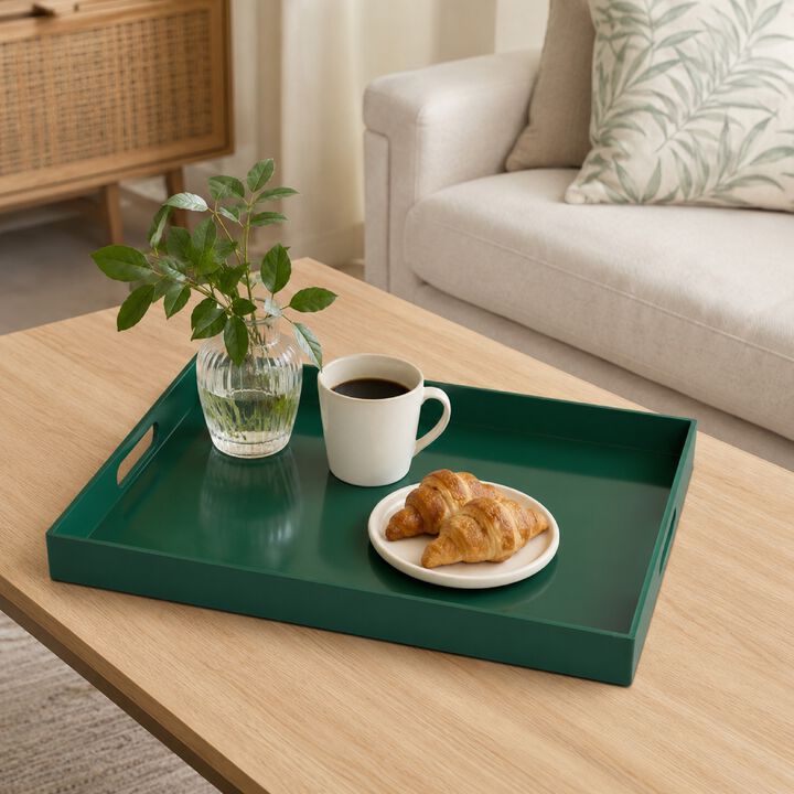 Diana Serving Tray with Integrated Handles, Polyurethane