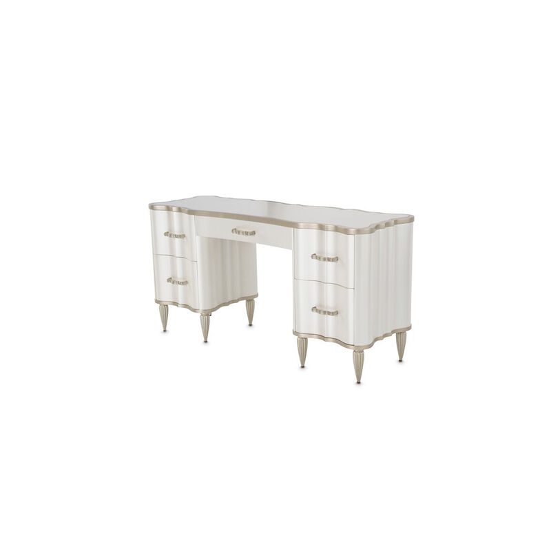 Michael Amini London Place Vanity - Creamy Pearl