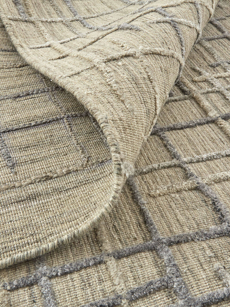 Kirkwood T8001 Beige/Silver 2' x 3' Rug By Thom Filcia