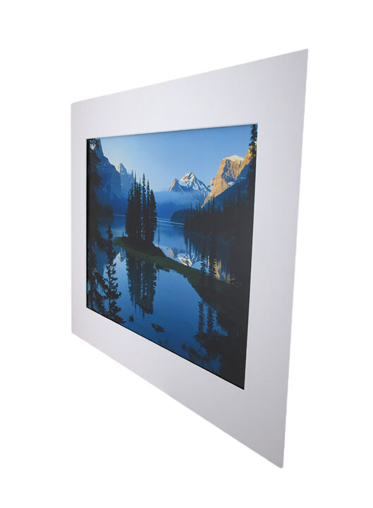 National Geographic Matted Print - Maligne Lake - 16 x 20 Inches