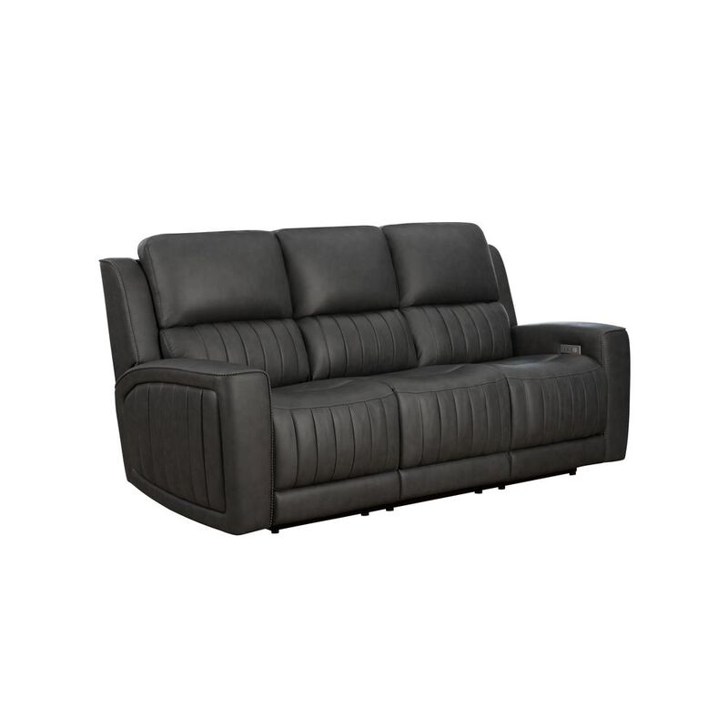 Sofa w/Power Head Rests, Power Lumbar & Drop Down Table w/2 Cup Holders image number 0