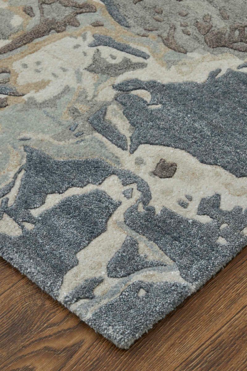Zarah 8918F Blue/Charcoal 9' x 12' Rug image number 4