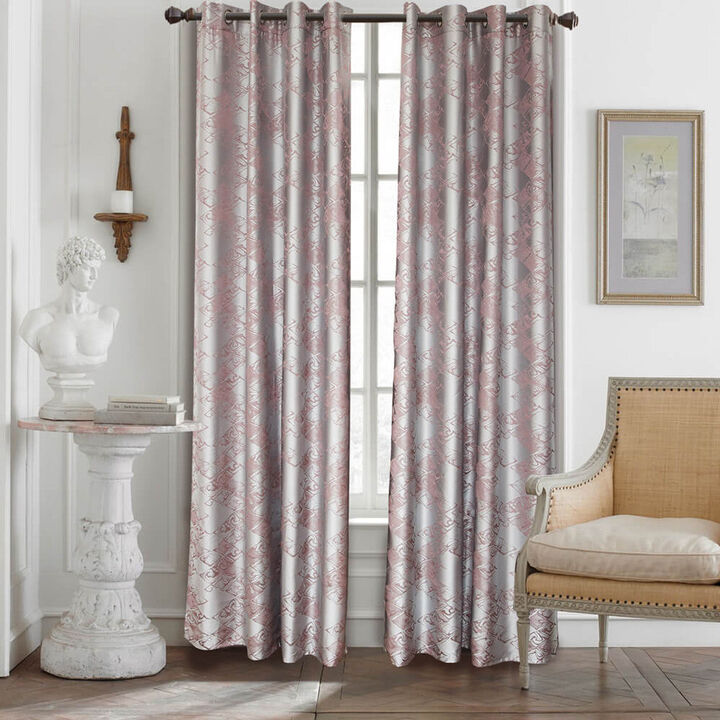 Dolce Mela Window Semi-Blackout Curtain / Drape Panel