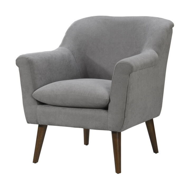Streamdale Shelby Steel Woven Fabric Oversized Armchair