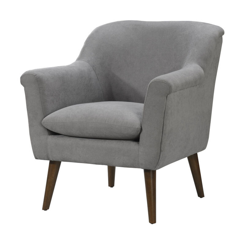 Streamdale Shelby Steel Woven Fabric Oversized Armchair image number 0