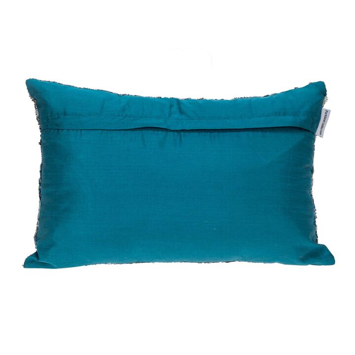 HomeRoots 12" X 24" MULTICOLOR Throw Pillow