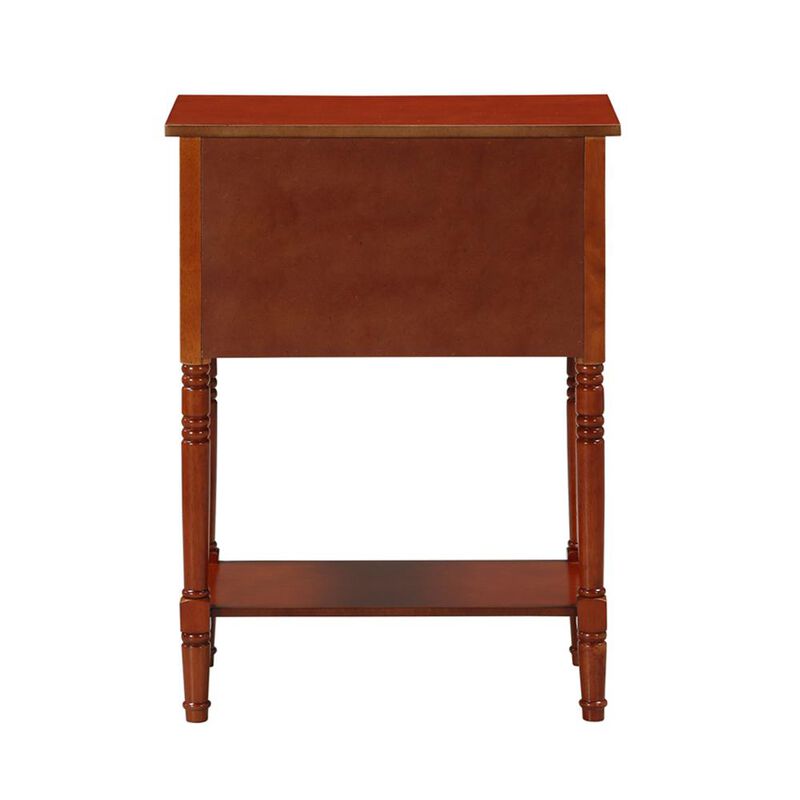 Convenience Concepts Kendra 3 Drawer Hall Table with Shelf