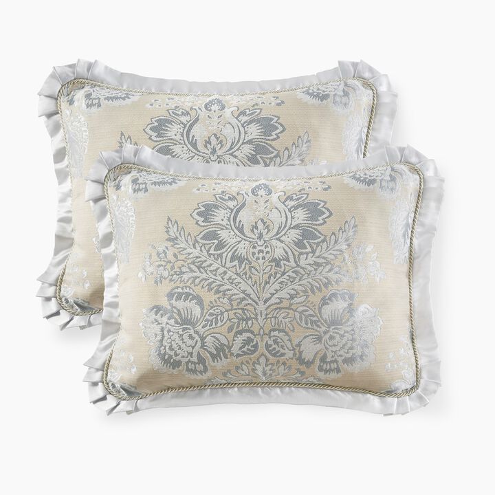 Gracie Mills Yvonne 4-Piece Vintage Chenille Jaquard Comforter Set