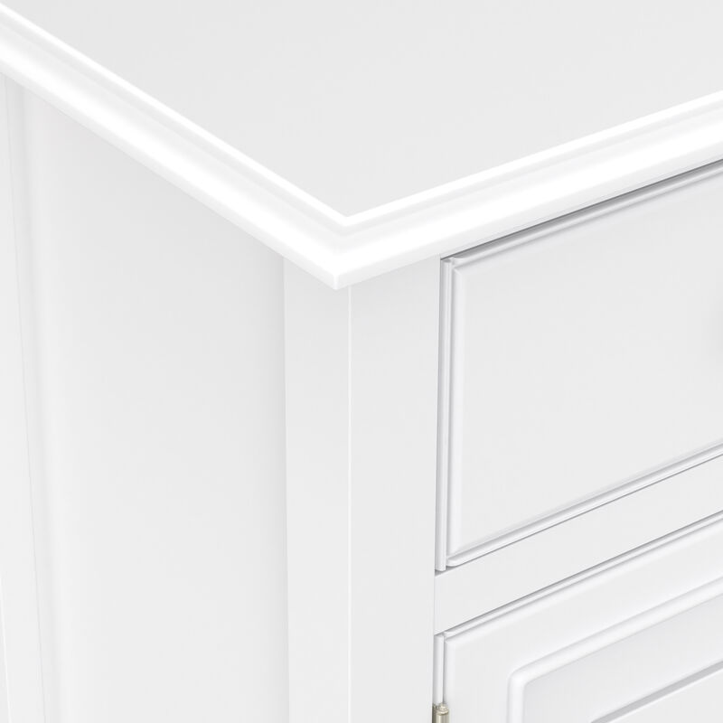 Connaught 51 inch Wide Solid Wood Traditional Entryway Storage Cabinet image number 7