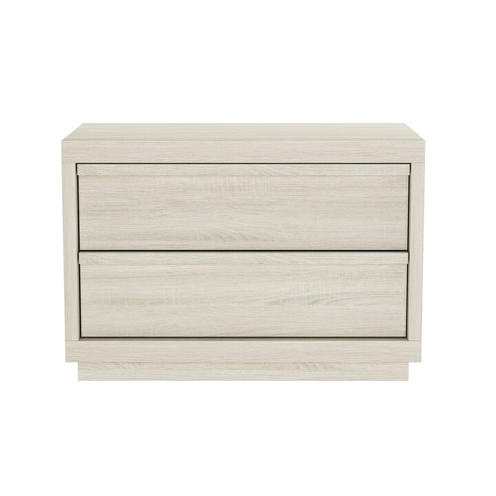 Navis White Oak Nightstand