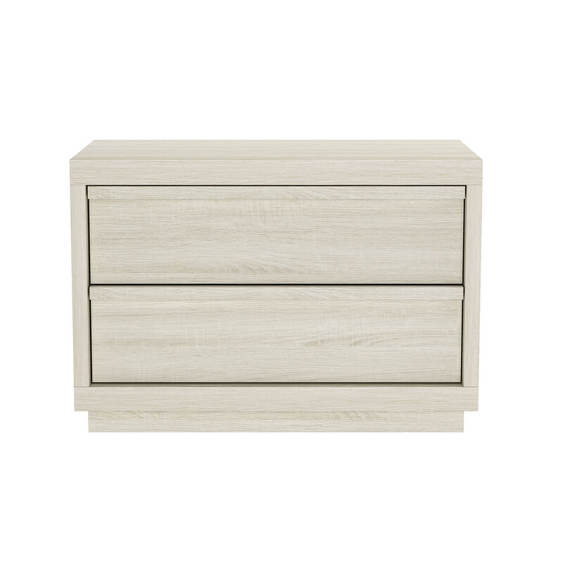 Navis White Oak Nightstand image number 0