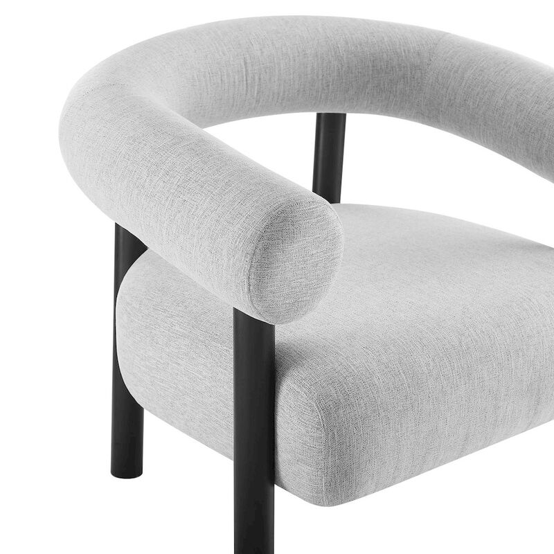 Sable Upholstered Fabric Armchair image number 6