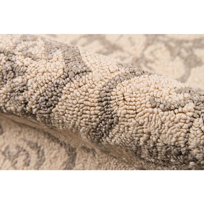 Momeni Transitional Rectangle Area Rug, Taupe, 5' X 8'