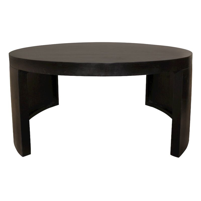 Molly Cocktail Table 2-Piece Set in Natural Black