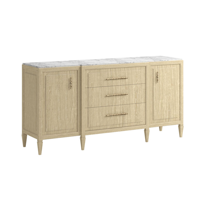 Eave Credenza with Stone Top image number 0