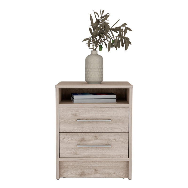 Nightstand Cartiz, Bedroom, Light Gray