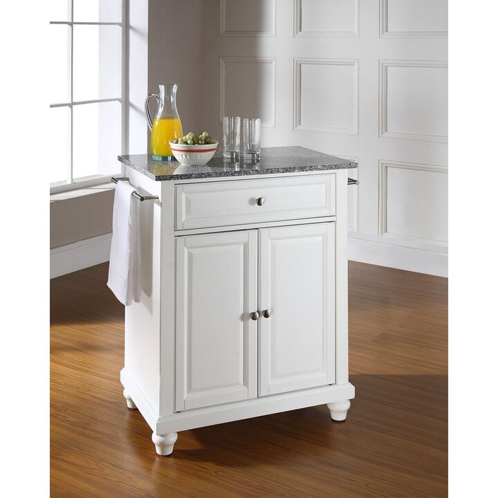 Cambridge Granite Top Portable Kitchen Island/Cart