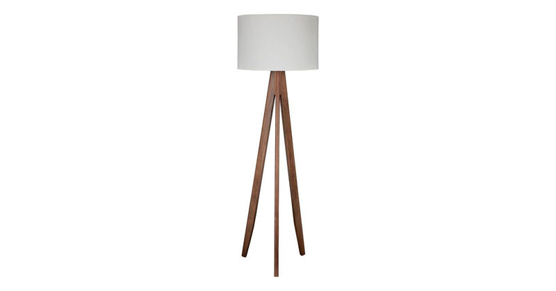 Dallson Brown Floor Lamp image number 0