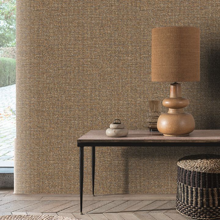 Bossanova Linen Texture Wallpaper
