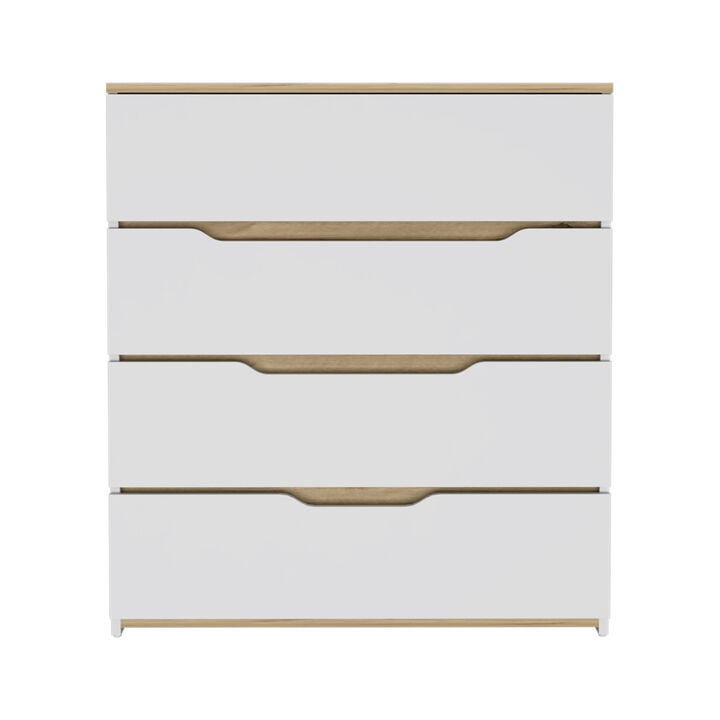 Four Drawer Standard Chest for Efficient Bedroom Storage and Organization